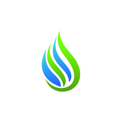 water drop Logo Template vector illustration design