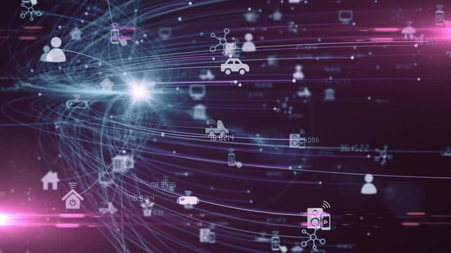 Cloud computing Internet of things IoT connected device network