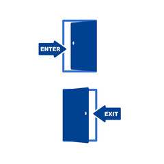 Door open and close icon
