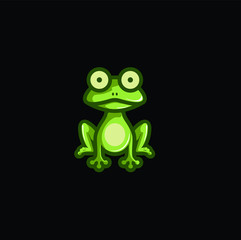 frog mascot vector download