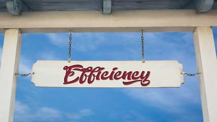 Street Sign to Efficiency