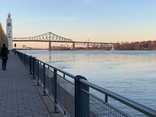 bridge over the river