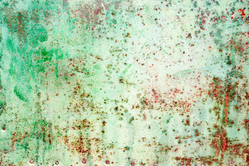 Metal texture with scratches and cracks which can be used as a background