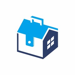 Real estate, home, house icon logo design template vector illustration