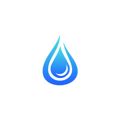 water drop Logo Template vector illustration design