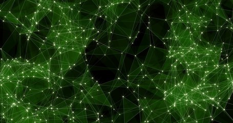 Background Abstract Dynamic Plexus Futuristic Technology. 3d render