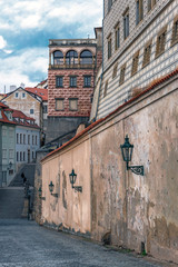 At the old streets of Prague