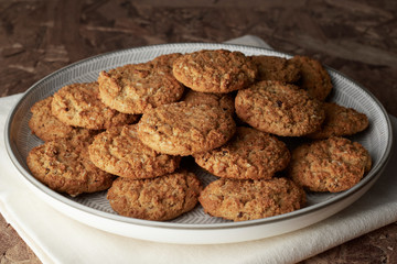 round oatmeal cookies