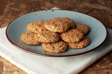 round oatmeal cookies