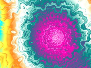 Beautiful abstract background for art projects, cards, business, posters. 3D illustration, computer-generated fractal