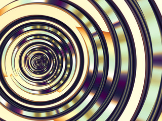 Beautiful abstract background for art projects, cards, business, posters. 3D illustration, computer-generated fractal