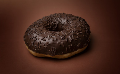 donuts on white background