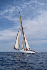 Classic sailboat