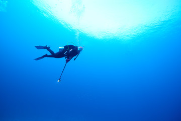 Obraz na płótnie Canvas scuba diving
