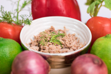 fresh vegetables on a wooden table