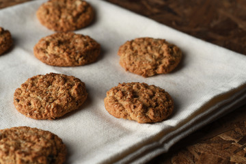round oatmeal cookies