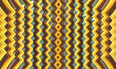 Beautiful abstract background for art projects, cards, business, posters. 3D illustration, computer-generated fractal