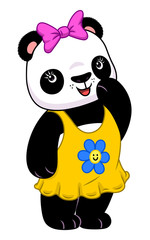 Panda girl