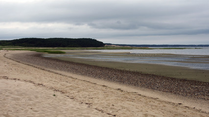 Cape Cod, USA: Flutwiesen in der Bucht von Wellflett, Ma.