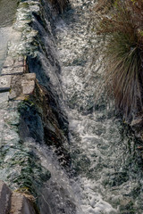 Healing spring Thermopylae on an autumn day (Central Greece).