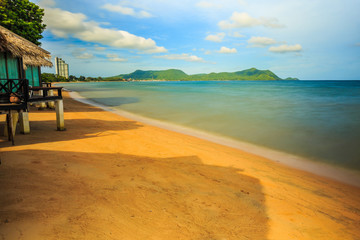 Asian tropical beach paradise in Thailand