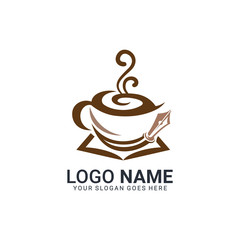 Coffee logo design. Modern logo for coffee business or community.