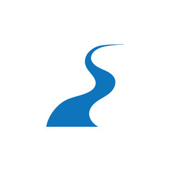 River  Logo Template vector icon