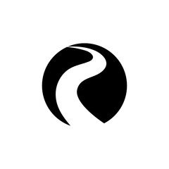 River  Logo Template vector icon