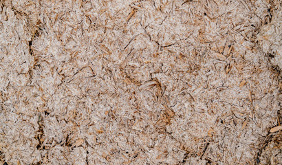 Old pressed sawdust texture. Broken surface. Wooden texture background