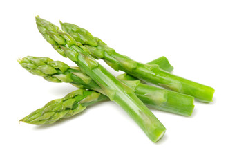 Asparagus isolated. Nature, asparagaceae.