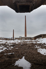 Abandoned factory in Kosice, Slovakia