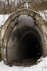 Tunnel in Tahanovce, Kosice, Slovakia