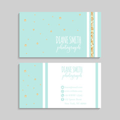 Luxury  Business Card Design Template