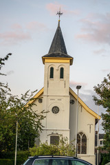 Fototapeta na wymiar Church in Pastoor van laakstraat Lent