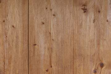 Texture of wooden boards at a kiosk