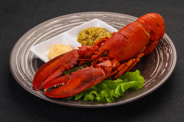 Luxury Lobster with sauce