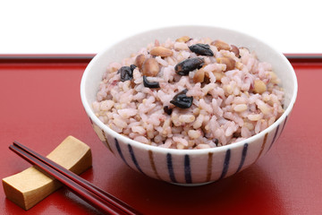 五穀米　ご飯