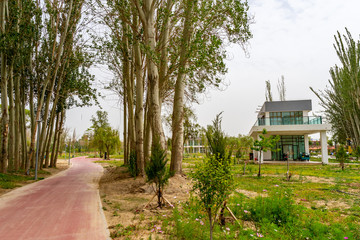 Obraz premium China Hotan Kunlunhu Park 46