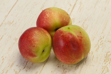 Sweet tasty fresh ripe apricots
