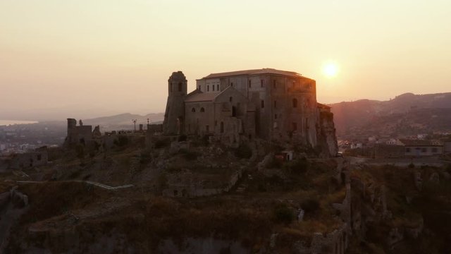 Castello Carafa di Roccella Ionica in Calabria.