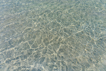 waves on the beach