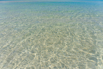 waves on the beach