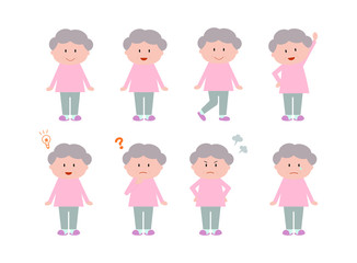 Senior citizens_older woman