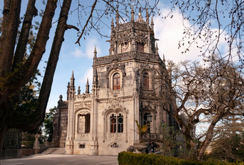 Fototapeta na wymiar Quinta da Regaleira palace in Sintra