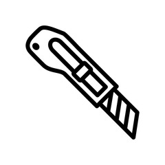 Cutter Icon Vector Design Template