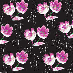 Printleaves, decoration, backdrop, romantic, flower allover print, paper, fabric print, ornamental, textile pattern, fashion print, botanical, flora, garden, blooms, trend, beautiful, bloom, abstract,