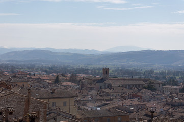 Obraz premium Medieval village of Gubbio