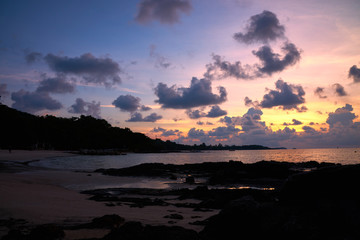 beach sunset