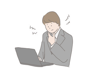 ストレスを感じるビジネスパーソン