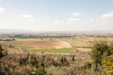 Fototapeta na wymiar Medieval village of Assisi
